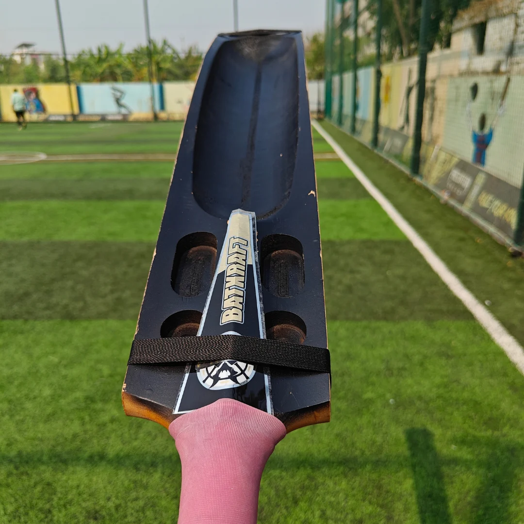 HARD TENNIS CRICKET BAT (BLACK EDITION) - Image 2